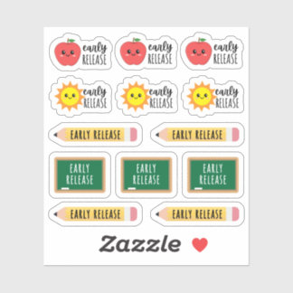 Sticker Calendrier des élèves de l'école de libération ant