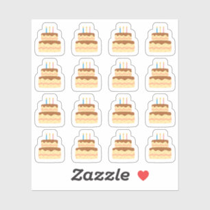 Sticker Calendrier planificateur de rappel de fête d'anniv