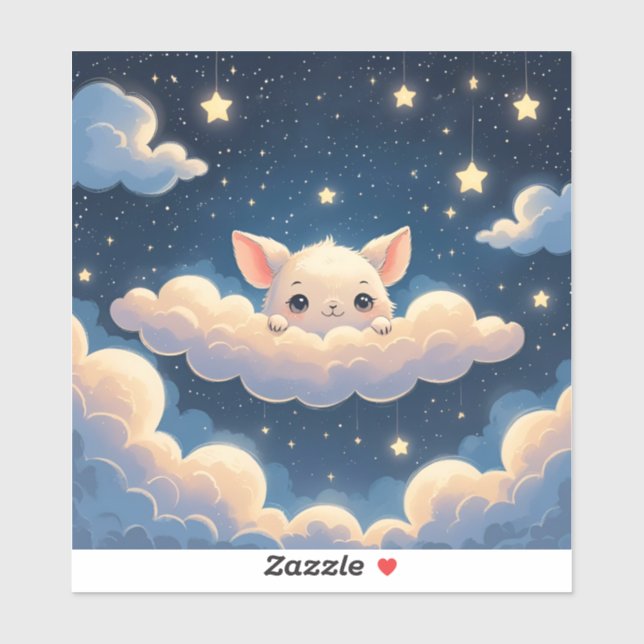Sticker Câlins de Nuage et Câlins Étoilés (Feuille)