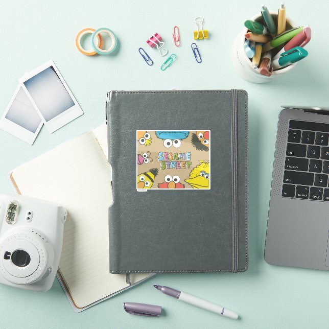Sticker Camarades de Rue Sésame Vintage (Couverture iPad)