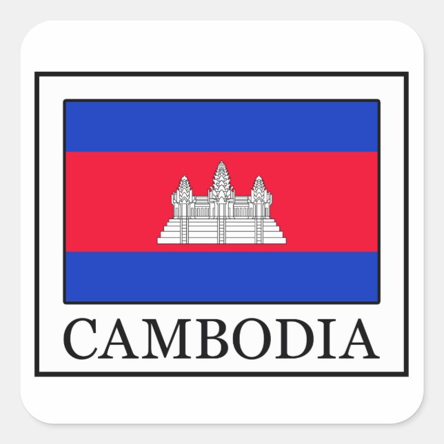Sticker cambodgien (Devant)