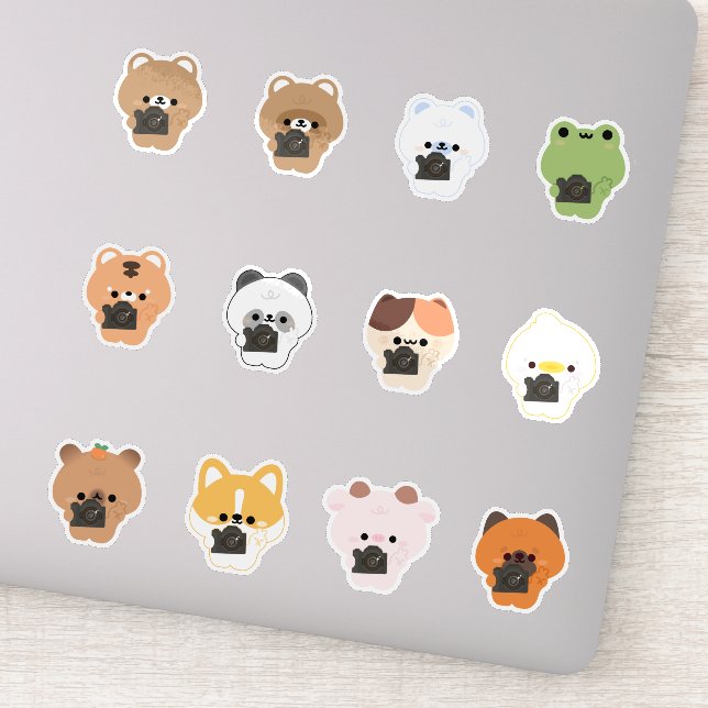 Sticker Caméra Animaux (Détail)