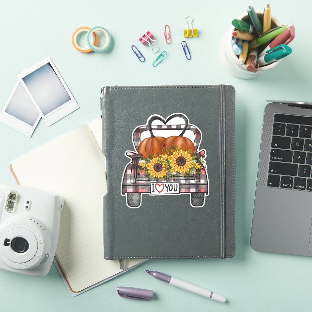 Sticker Camion Halloween         (Couverture iPad)