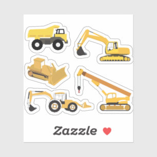 Sticker Camions de construction