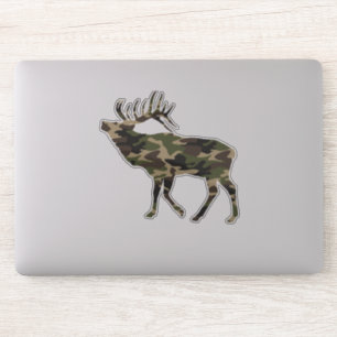 Sticker Camo Bull Elk