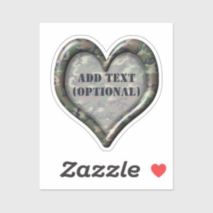 Sticker Camouflage de Heart Forest