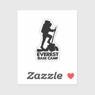 Sticker Camp de base de l'Everest - Randonnée de montagne
