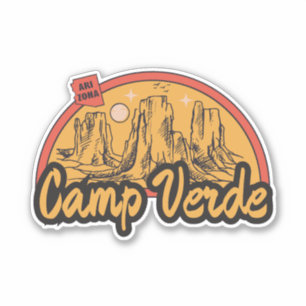 Sticker Camp Verde, Arizona 