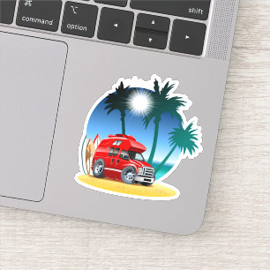 Sticker Camper de dessin