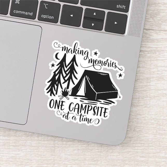 Sticker Camping à l'extérieur Décalage de l'autocollant de (Détail)