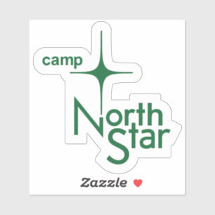 Sticker Camping North Star collant du camp d'été - Boules 