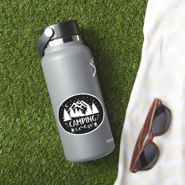 Sticker Camping Smore Crew Cute Smores Cadeau pour Campers (HydroFlask Insitu)