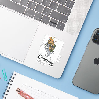 Sticker Camping Tom & Jerry