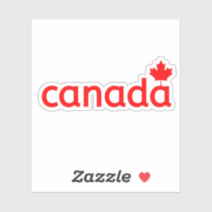 Sticker Canada,jour du Canada Canadiens, Canadien 