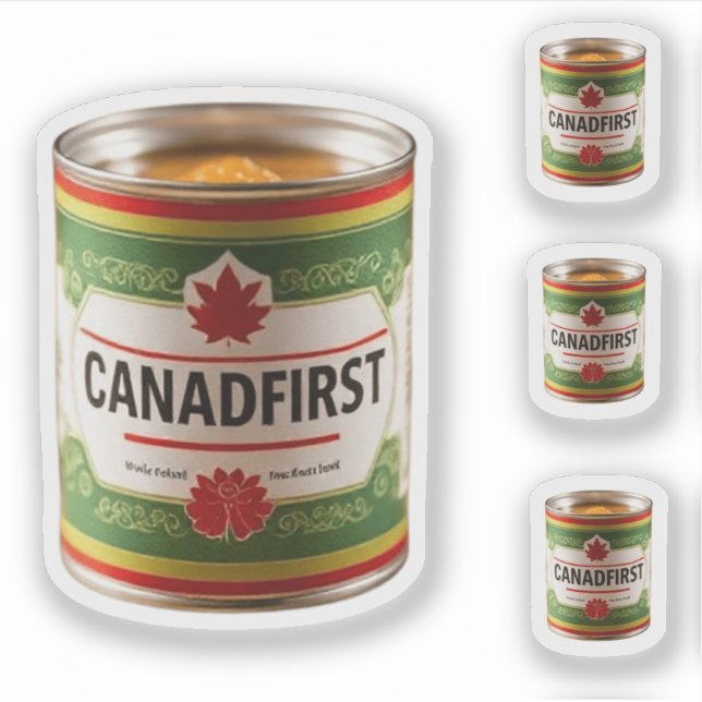 STICKER CANADAFIRST CAN (Devant)