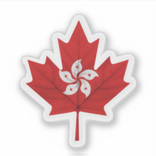 Sticker Canadien de Hong Kong