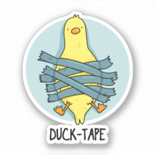 Sticker Canard Bande Drôle Duct Bande Pun