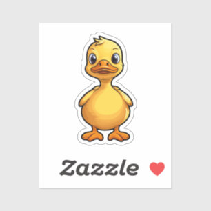 Sticker Canard cartonné