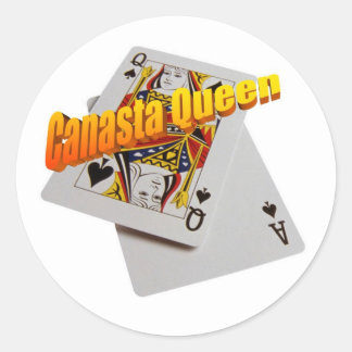 Sticker Canasta Queen