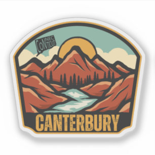 Sticker Cantorbéry, Connecticut