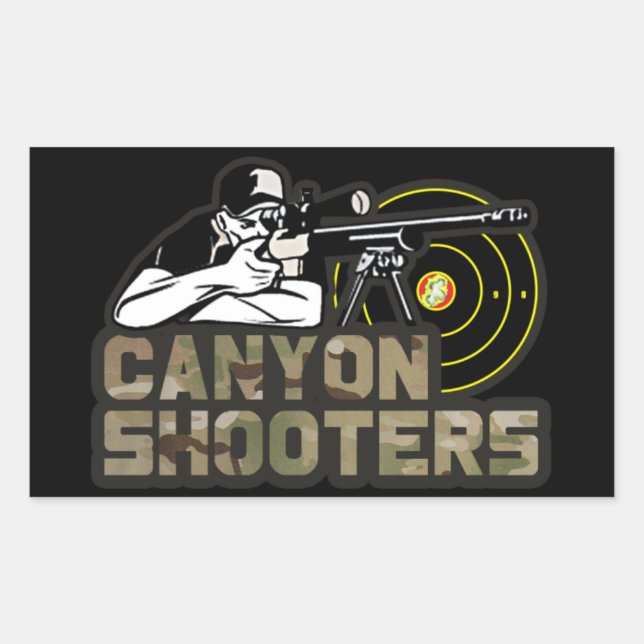 Sticker Canyon Shooters (Devant)