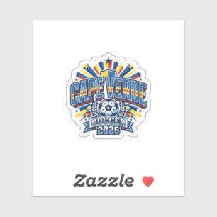 Sticker Cape Verde Football 2026 Football Gras Country Typ
