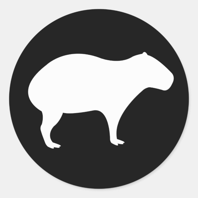 Sticker Capybara (Devant)