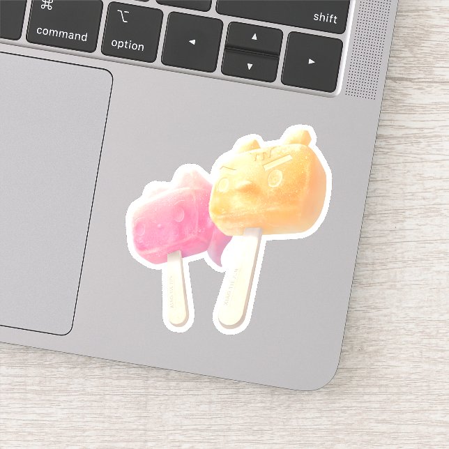 Sticker Caractère Popsicles (Détail)