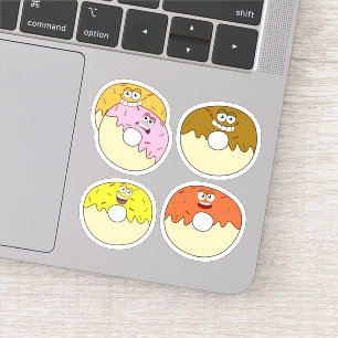 Sticker Caractères Donut