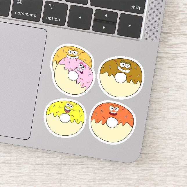 Sticker Caractères Donut (Détail)