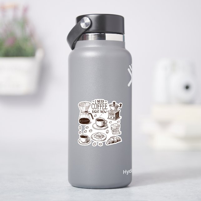 Sticker Carburant pour l'âme (HydroFlask)