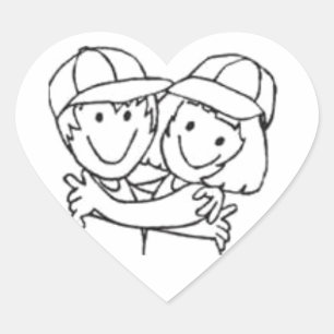 Sticker cardiaque   Camp Carefree