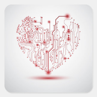 Sticker cardiaque électrique