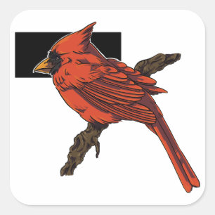 Sticker cardinal