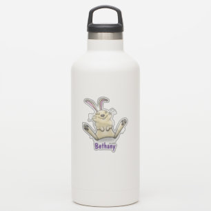 Sticker Caricature joli sourire lapin lapin bébé lapin lap