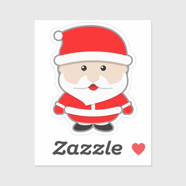 Sticker Caricature Noël Noël Noël (Feuille)