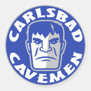 Sticker Carlsbad Cavemen