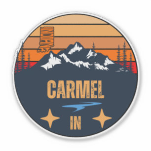 Sticker Carmel, Indiana