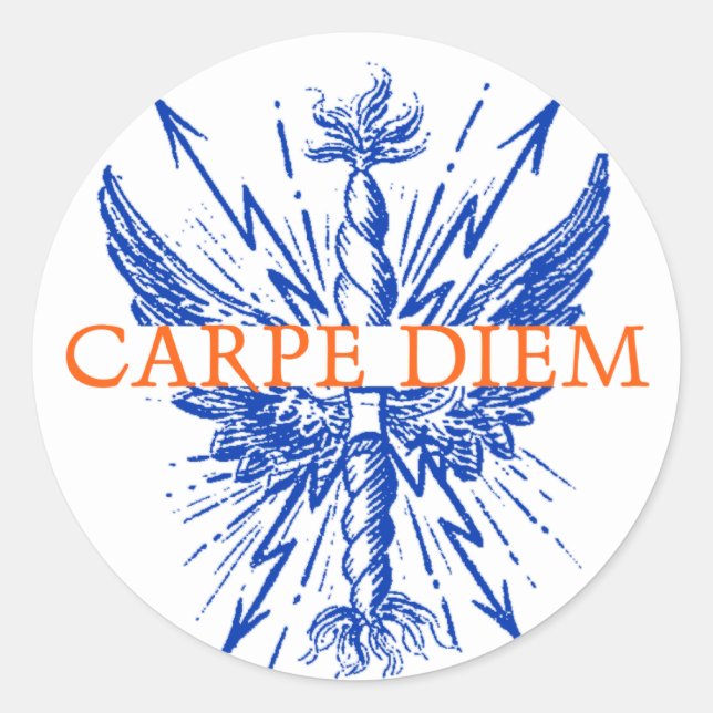 Sticker Carpe Diem (Devant)