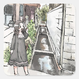 STICKER CARRÉ されむしじ