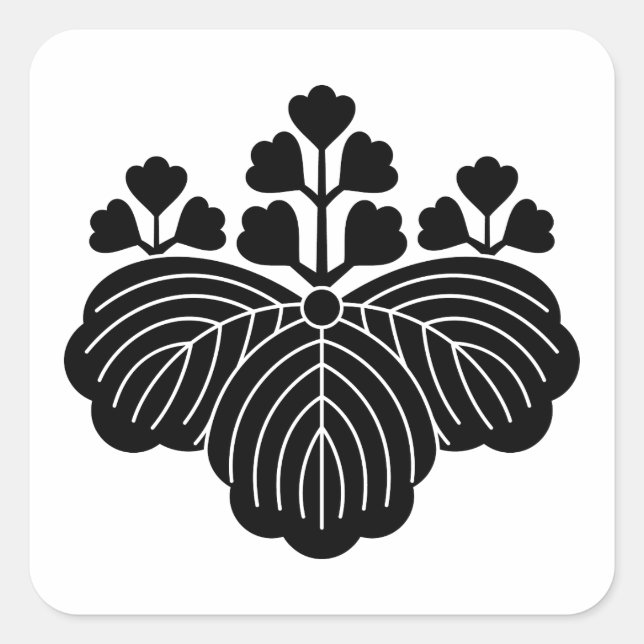 STICKER CARRÉ 五三桐 (Devant)