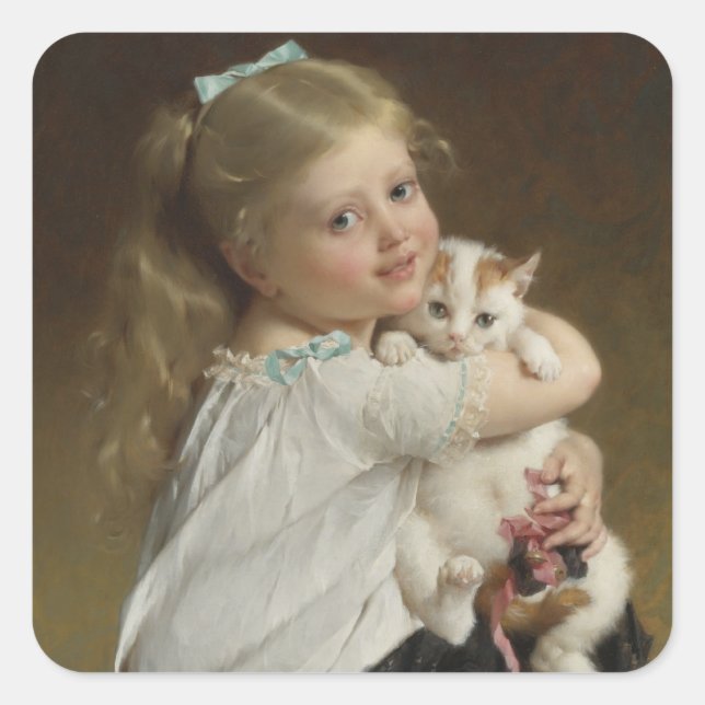 STICKER CARRÉ 私の親友 (Devant)