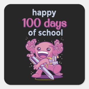 Sticker Carré 100 jours d'école