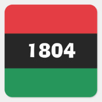 1804 Haïti Couleurs panafricaines