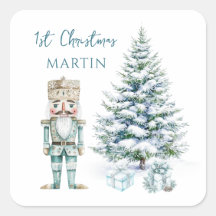 1er Noël Bleu Noisette SnowTree