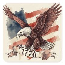 250e anniversaire American Eagle 1776 en vol