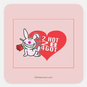 Sticker Carré 2 Hot 2 B 4J