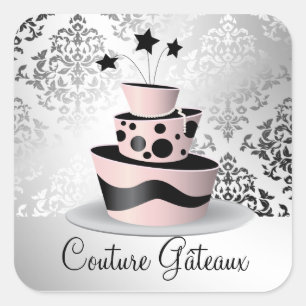 Sticker Carré 311 Couture Gâteaux
