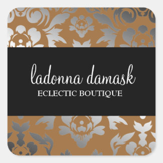 Sticker Carré 311 Ladonna Damask Bronze