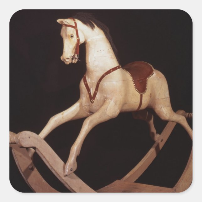 Sticker Carré 31:Cheval de roche, anglais, 1840 (Devant)